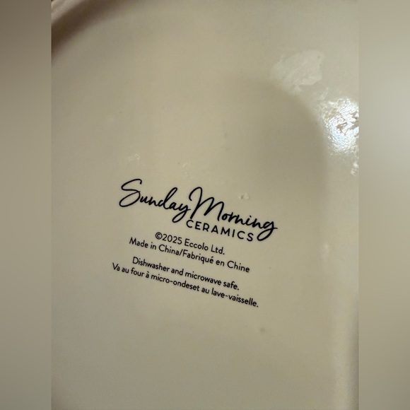 Blue Cherry Mug with Bow - Picture 5 of 5